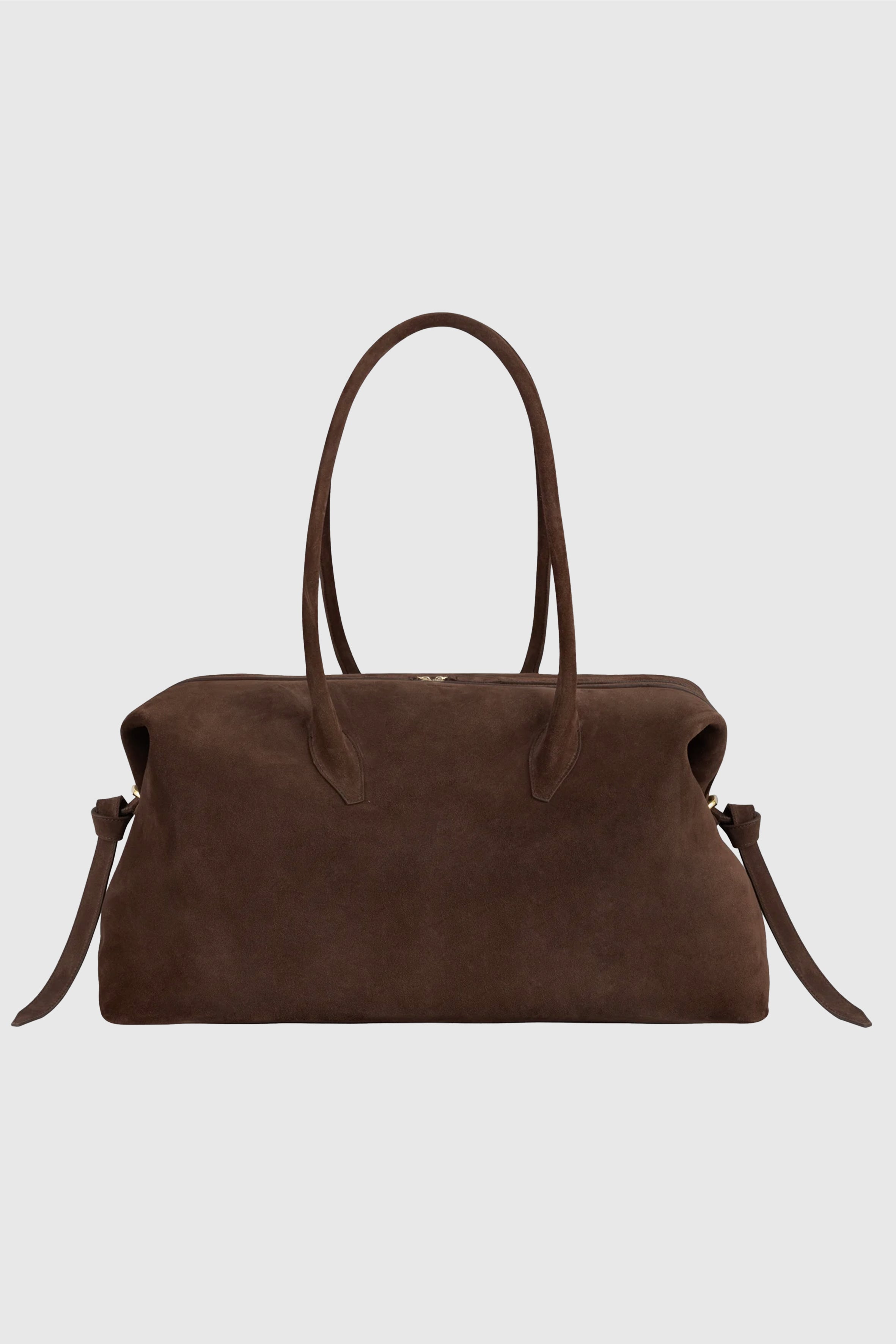 BRIOCHE WEEKENDER - CHOCOLATE SUEDE