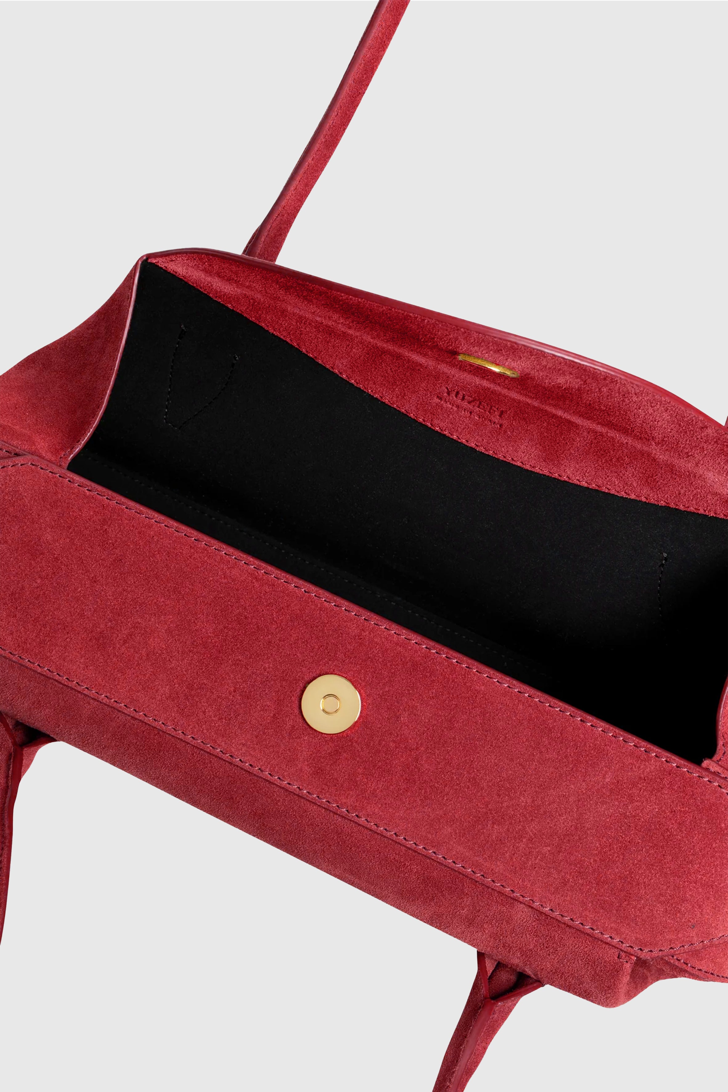 OYSTER SHOULDER BAG - GOJI SUEDE