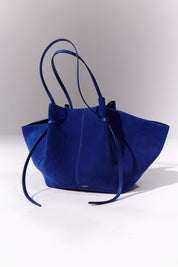 LARGE MOCHI - SUEDE BLUE