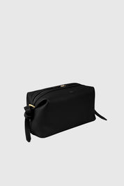 BRIOCHE POUCH - BLACK PEBBLE GRAINED LEATHER