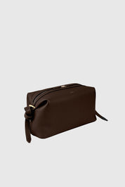 BRIOCHE POUCH - ESPRESSO PEBBLE GRAINED LEATHER