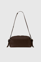 BRIOCHE POUCH - ESPRESSO PEBBLE GRAINED LEATHER
