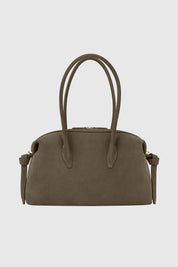 BRIOCHE DUFFLE - TAUPE SUEDE