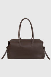 BRIOCHE WEEKENDER - ESPRESSO PEBBLE GRAINED LEATHER