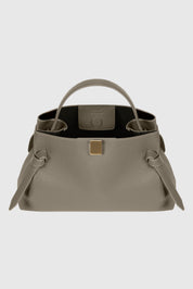 GYOZA - TAUPE PEBBLE GRAINED LEATHER