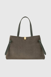 GYOZA TOTE - AGAVE SUEDE