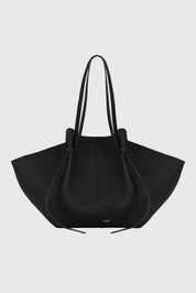 LARGE MOCHI - BLACK PEBBLE GRAINED LEATHER