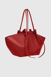 LARGE MOCHI - CAYENNE PEBBLE GRAINED LEATHER