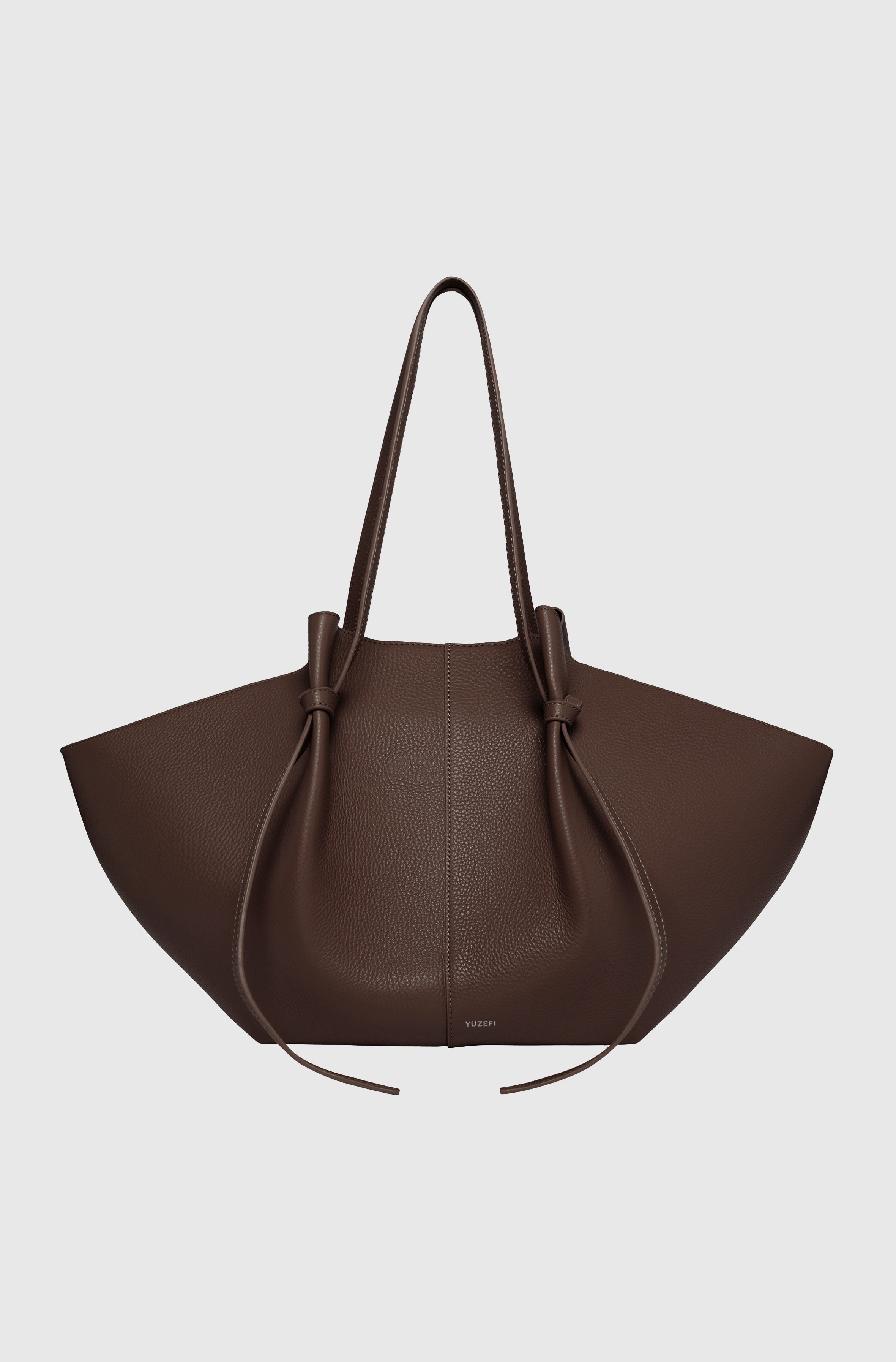 LARGE MOCHI ESPRESSO PEBBLE GRAIN LEATHER – Yuzefi1