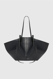 LARGE MOCHI - BLACK SMOOTH LEATHER