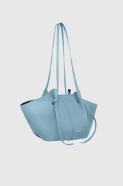 MOCHI - CORNFLOWER PEBBLE GRAINED LEATHER