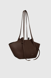 MOCHI - ESPRESSO PEBBLE GRAINED LEATHER