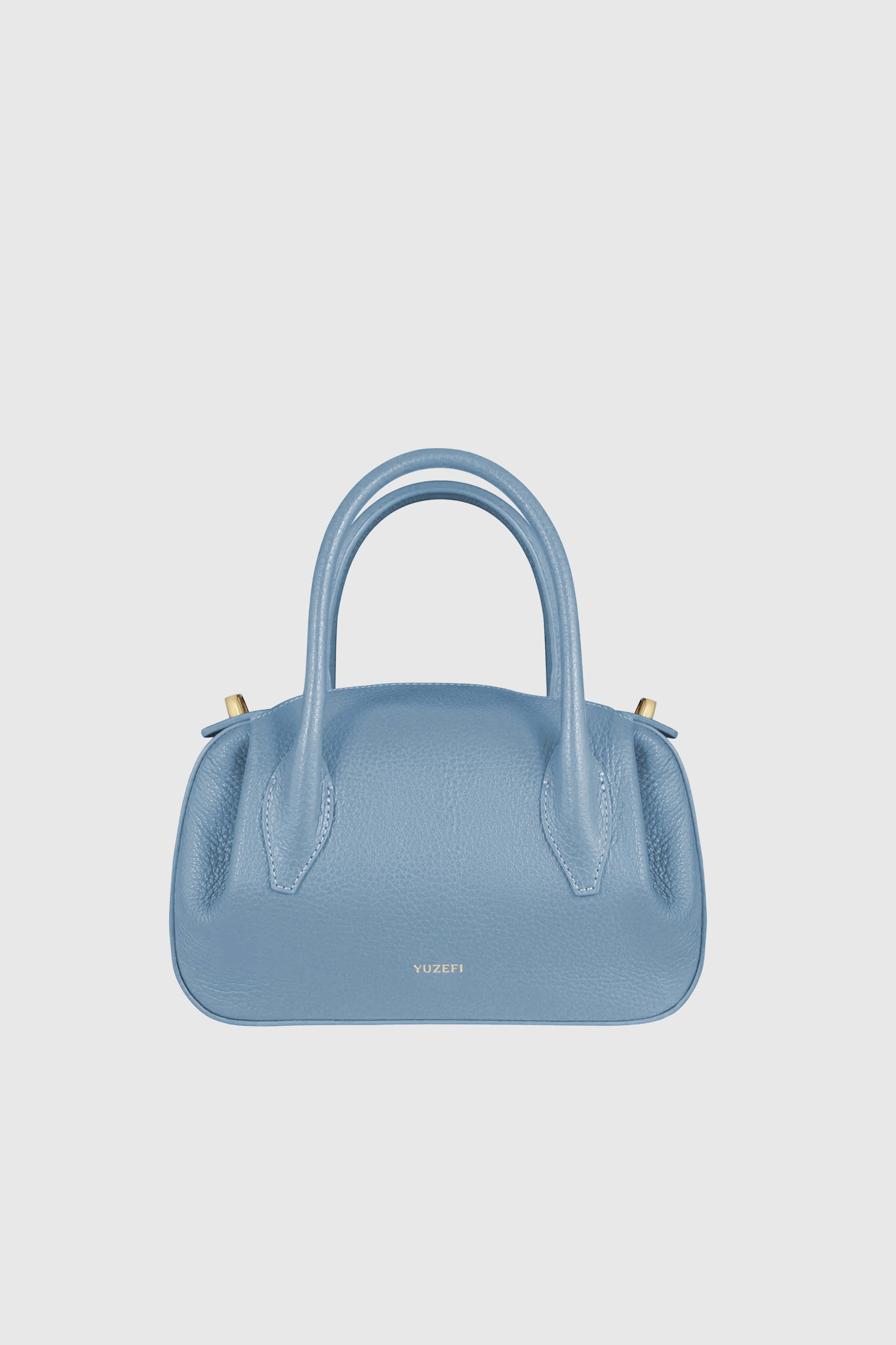 OYSTER MINI DUFFLE - ICE PEBBLE GRAINED LEATHER