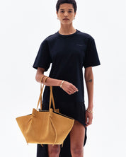 LARGE MOCHI - CHAI SUEDE