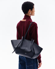 LARGE MOCHI - BLACK SMOOTH LEATHER