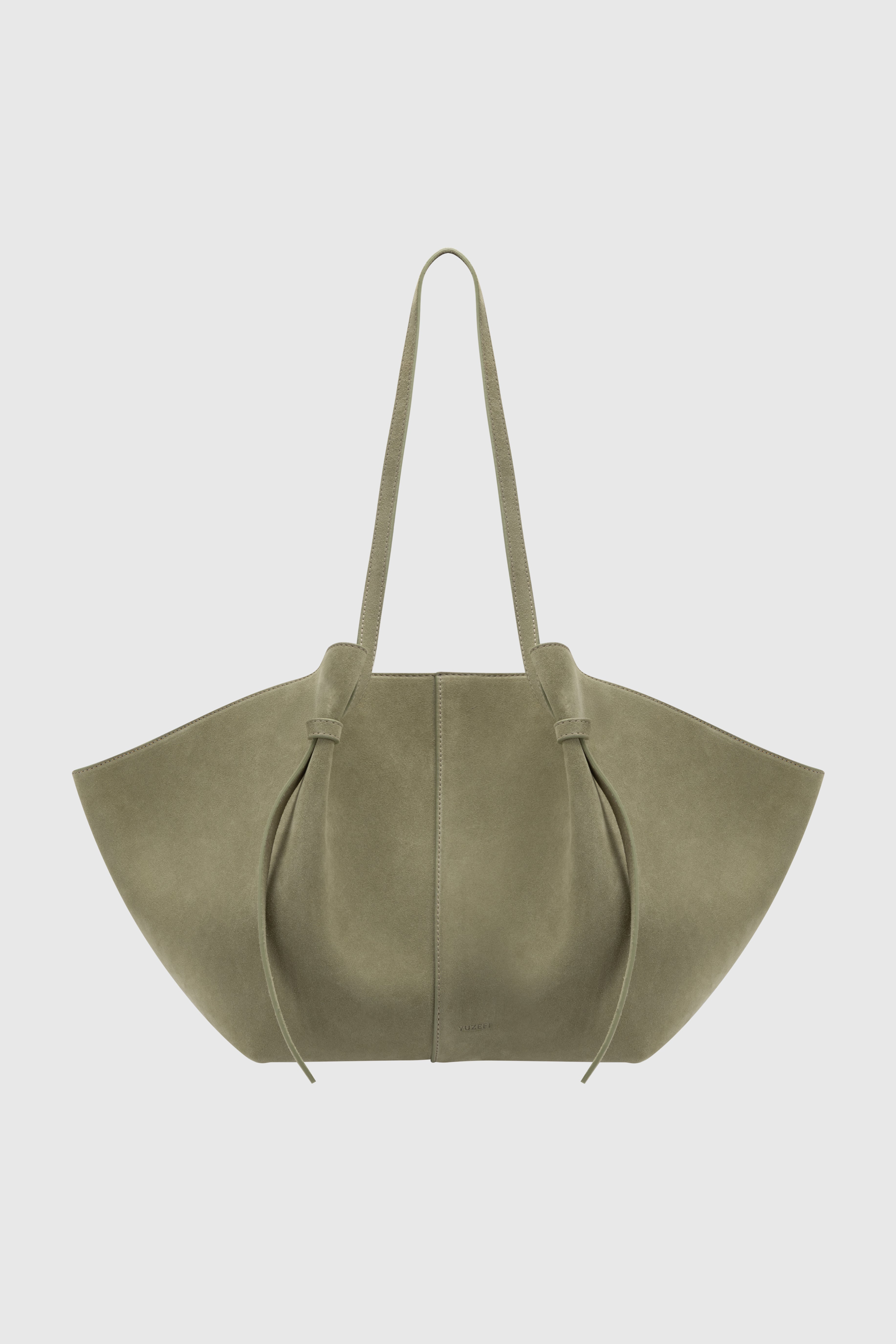LARGE MOCHI - OLIVE SUEDE – Yuzefi