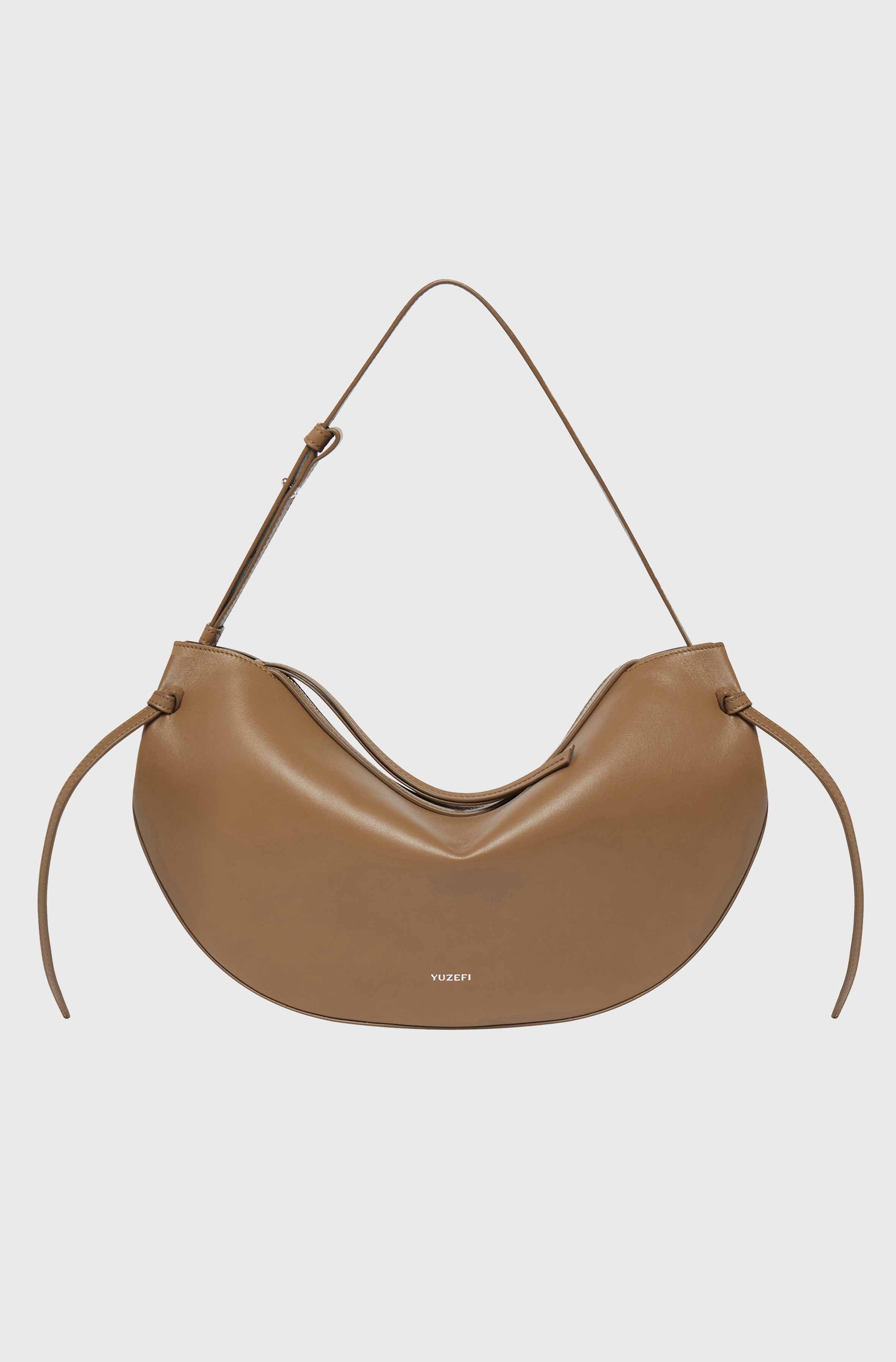 Yuzefi Large Fortune Cookie Leather Shoulder Bag - Farfetch