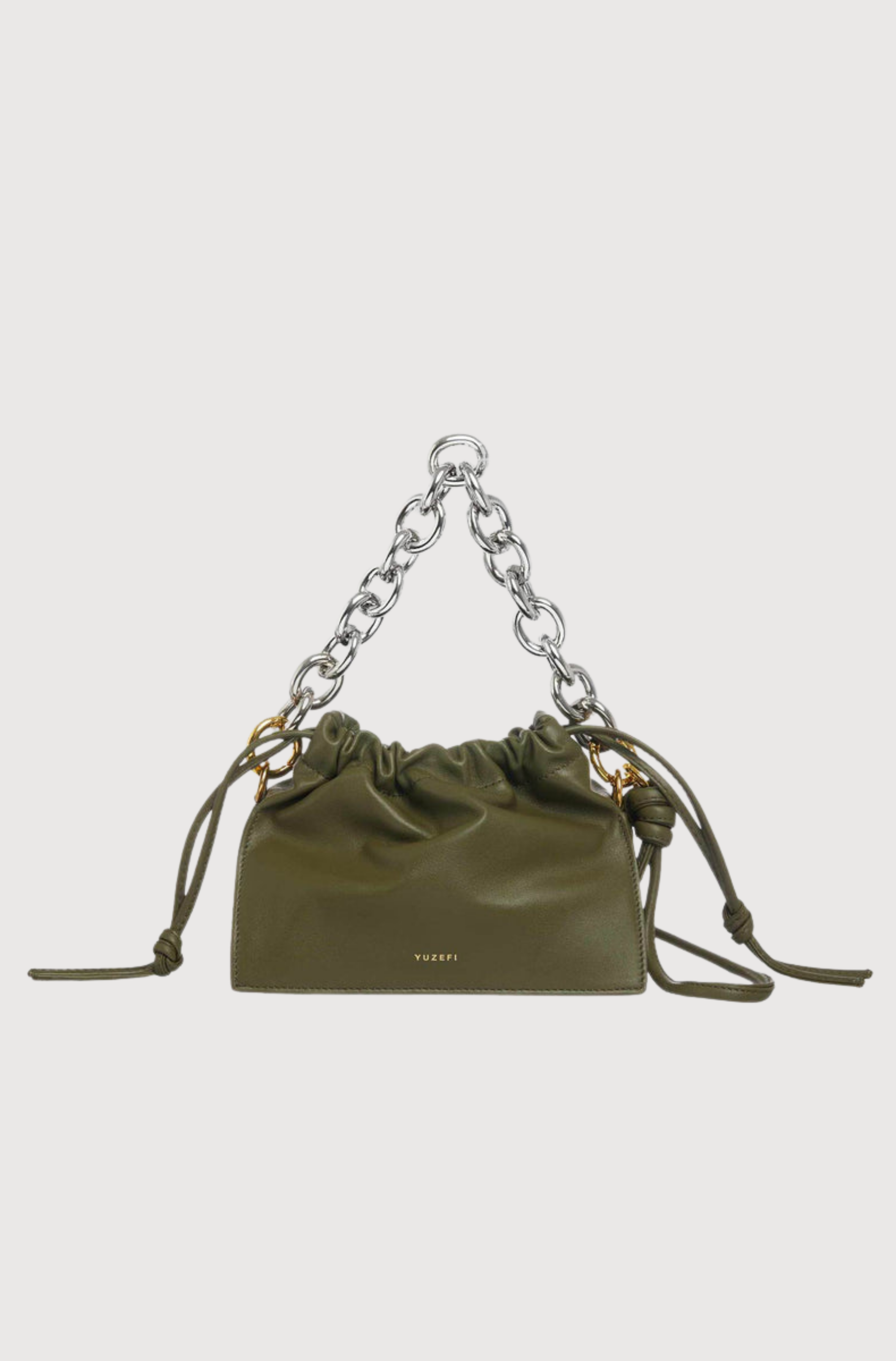 MINI BOM - BIRCH WITH SILVER CHAIN