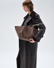 LARGE MOCHI - NUTMEG SUEDE
