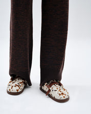 MOCHI SLIDES - PONY HAIR MULTI