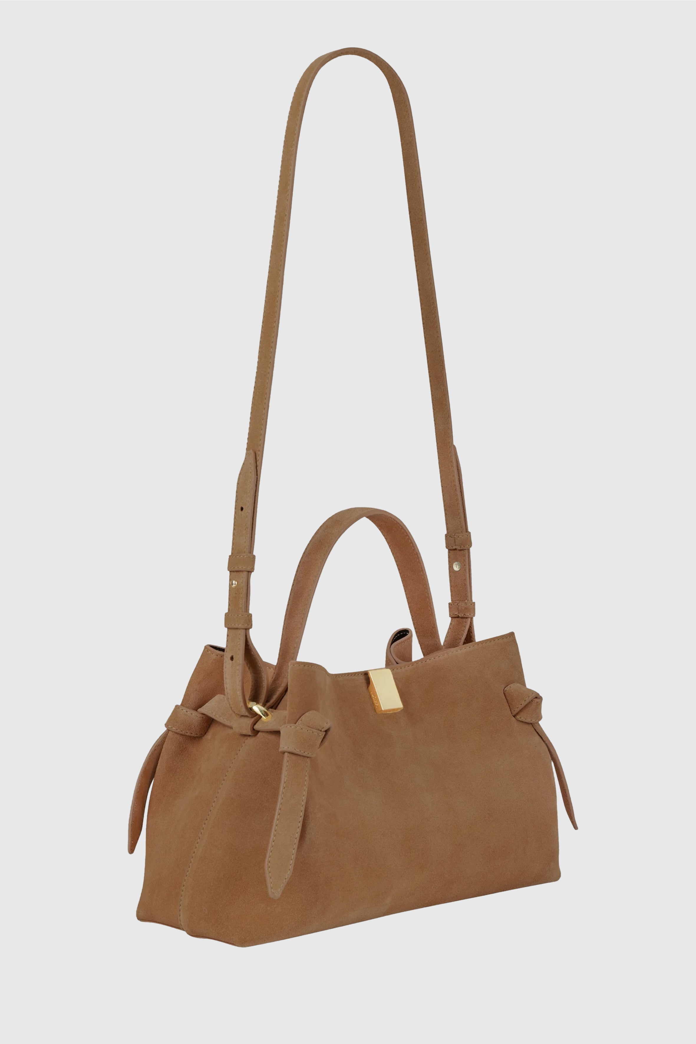GYOZA - COGNAC SUEDE