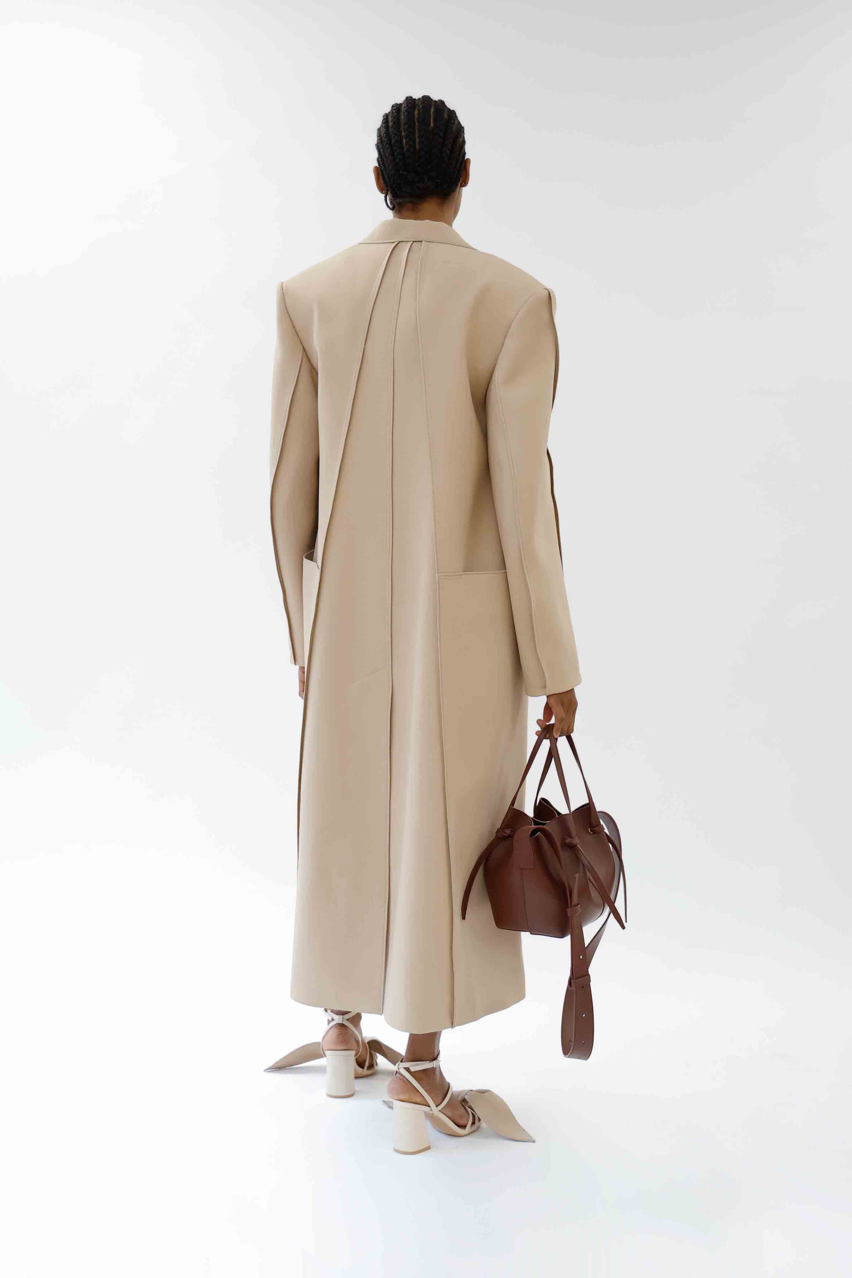 OVERSIZED COAT- BEIGE