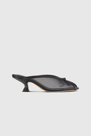 ALTHEA MULE - BLACK MESH
