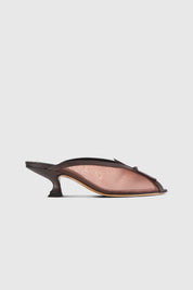 ALTHEA MULE - ESPRESSO MESH