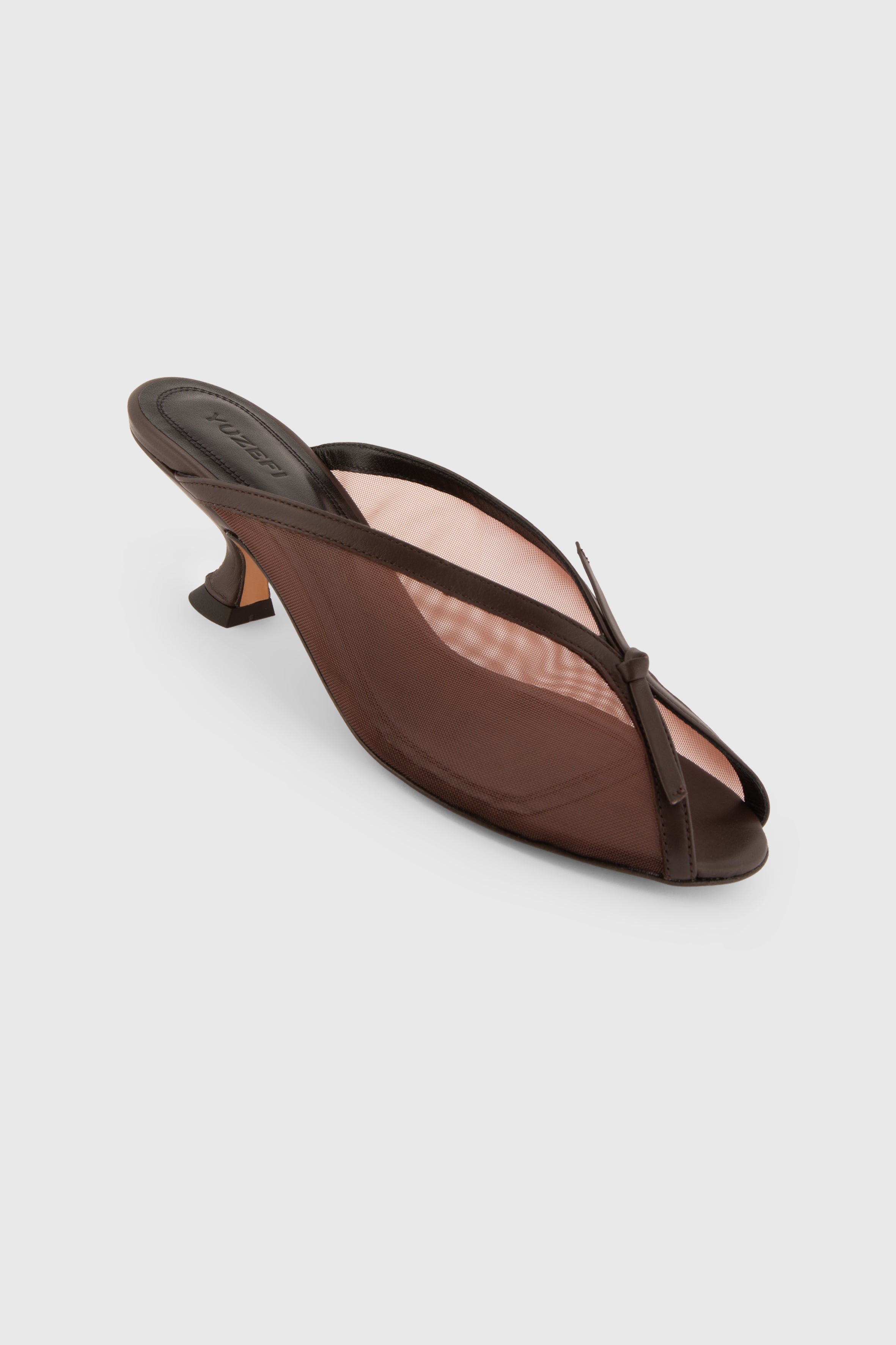 ALTHEA MULE - ESPRESSO MESH