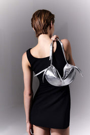 PANELLED TANK DRESS- BLACK