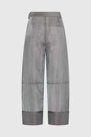 AZIN TAILORED TROUSERS - ASH