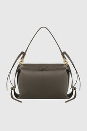 BENTO - TAUPE PEBBLE GRAINED LEATHER