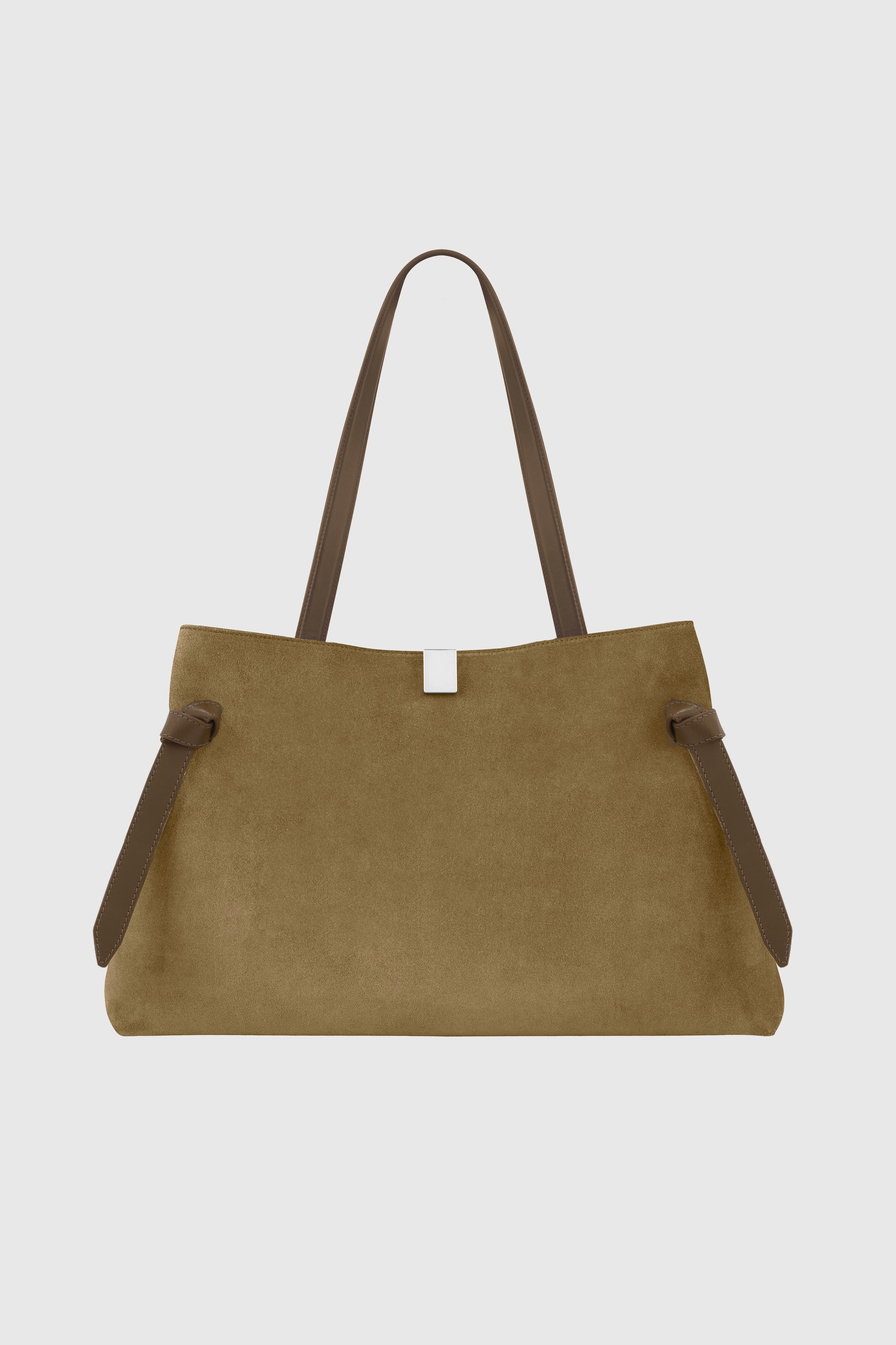 GYOZA TOTE - FENNEL SUEDE