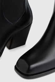 DELAVAR CHELSEA BOOT - BLACK LEATHER