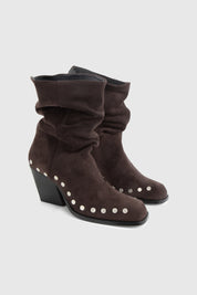 DELAVAR SLOUCH BOOT - NUTMEG SUEDE