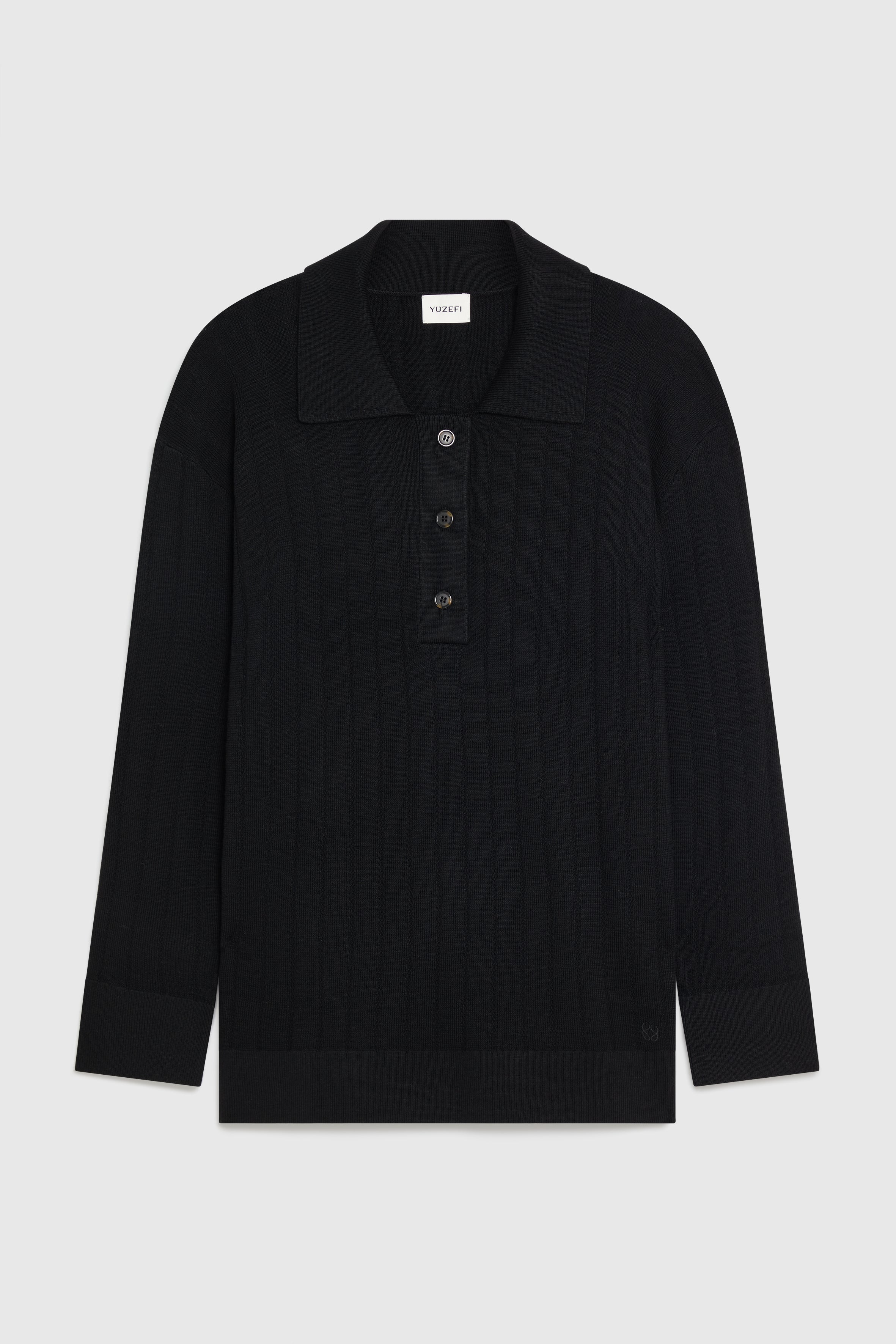 ELLIS_TUCKSTITCHOVERSIZEDPOLOKNIT_BLACK_FRONT.jpg