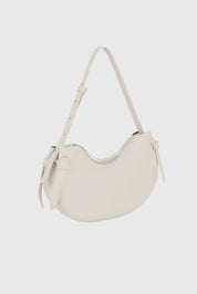 FORTUNE COOKIE - CREAM PEBBLE GRAINED LEATHER