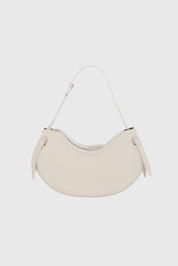 FORTUNE COOKIE - CREAM PEBBLE GRAINED LEATHER