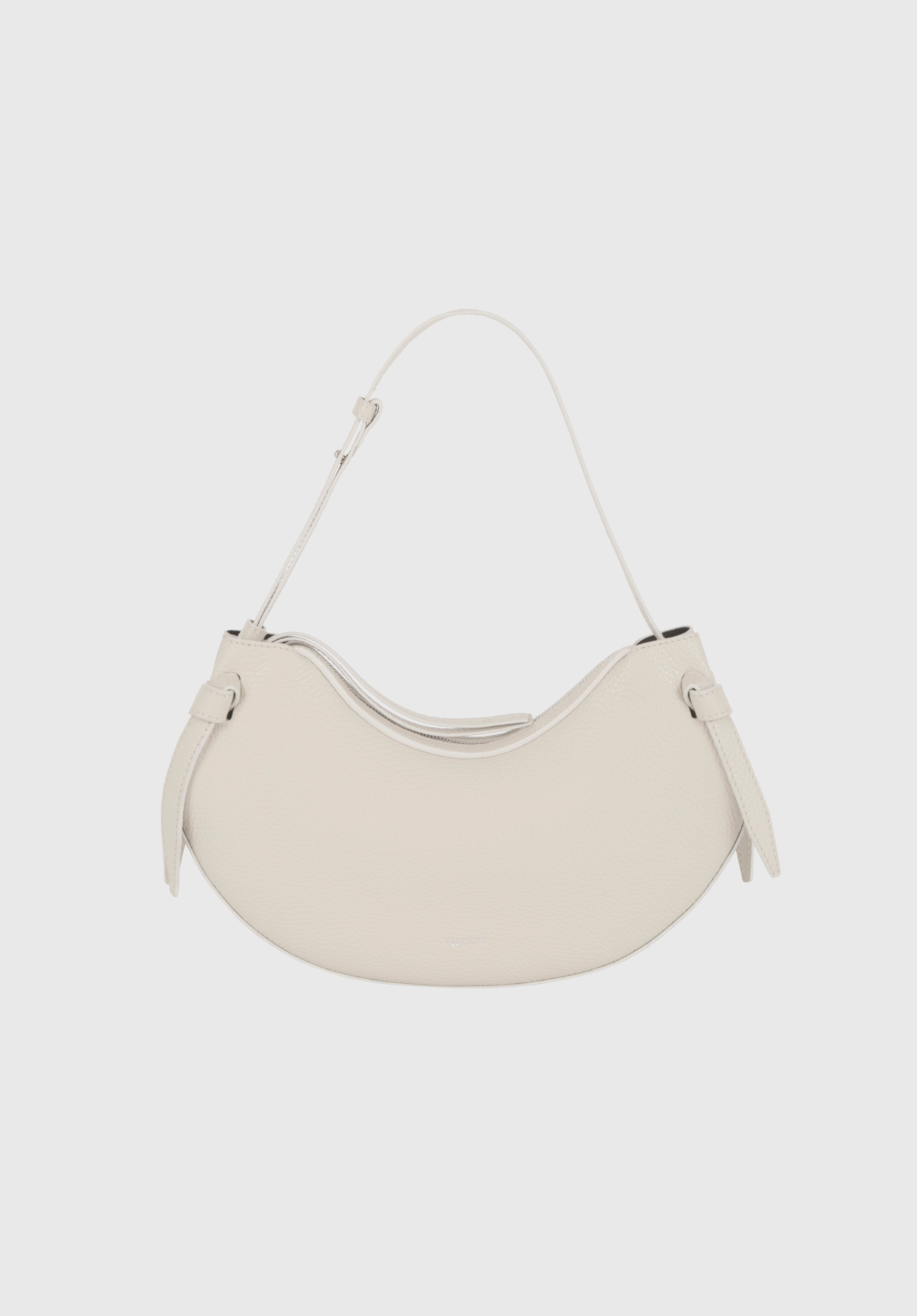 FORTUNE COOKIE - CREAM PEBBLE GRAINED LEATHER