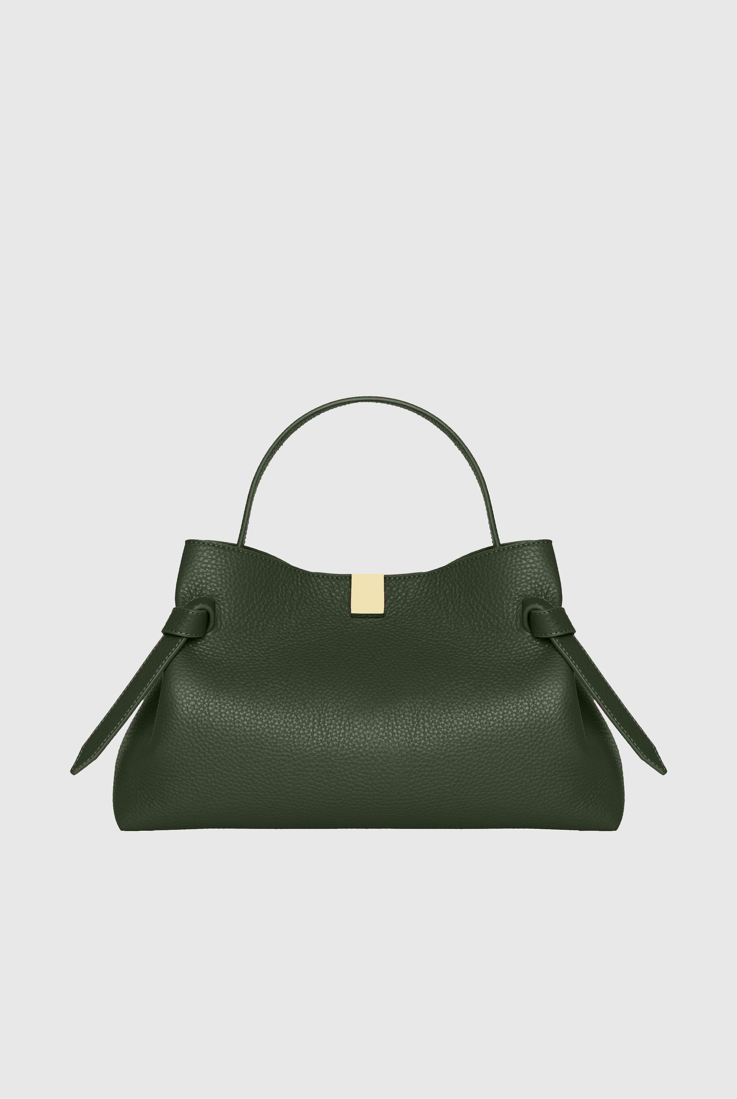 GYOZA - PINE PEBBLE GRAINED LEATHER