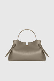 GYOZA - TAUPE PEBBLE GRAINED LEATHER