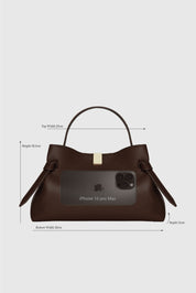 GYOZA - ANGORA PEBBLE GRAINED LEATHER