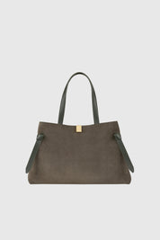 GYOZA TOTE - AGAVE SUEDE
