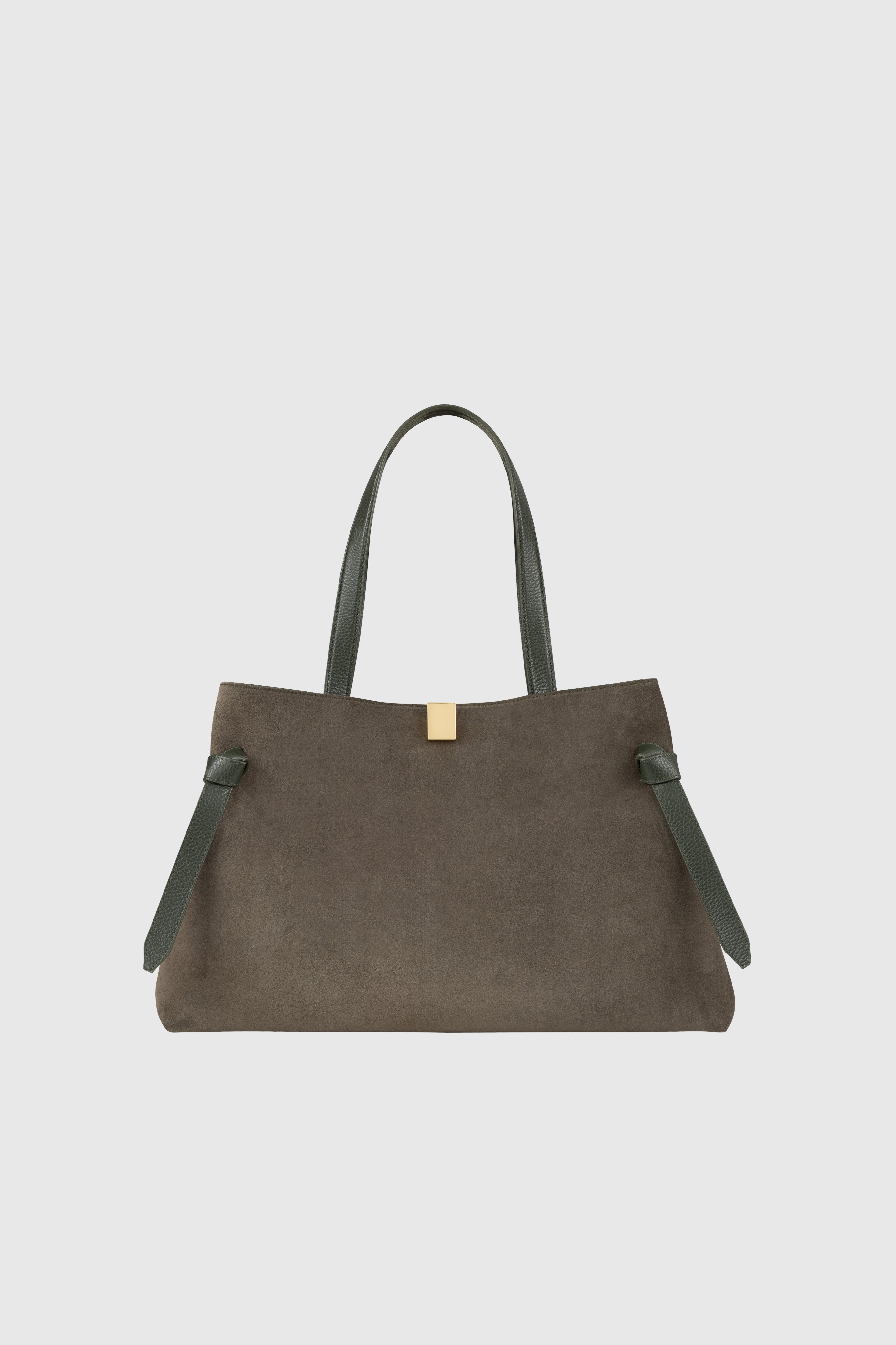 GYOZA TOTE - AGAVE SUEDE