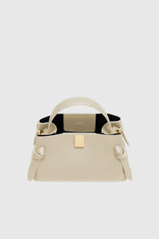 GYOZA MINI - ANGORA PEBBLE GRAINED LEATHER
