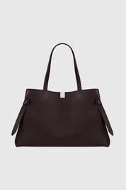 GYOZA TOTE - CASSIS PEBBLE GRAINED LEATHER