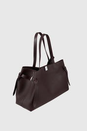 GYOZA TOTE - CASSIS PEBBLE GRAINED LEATHER