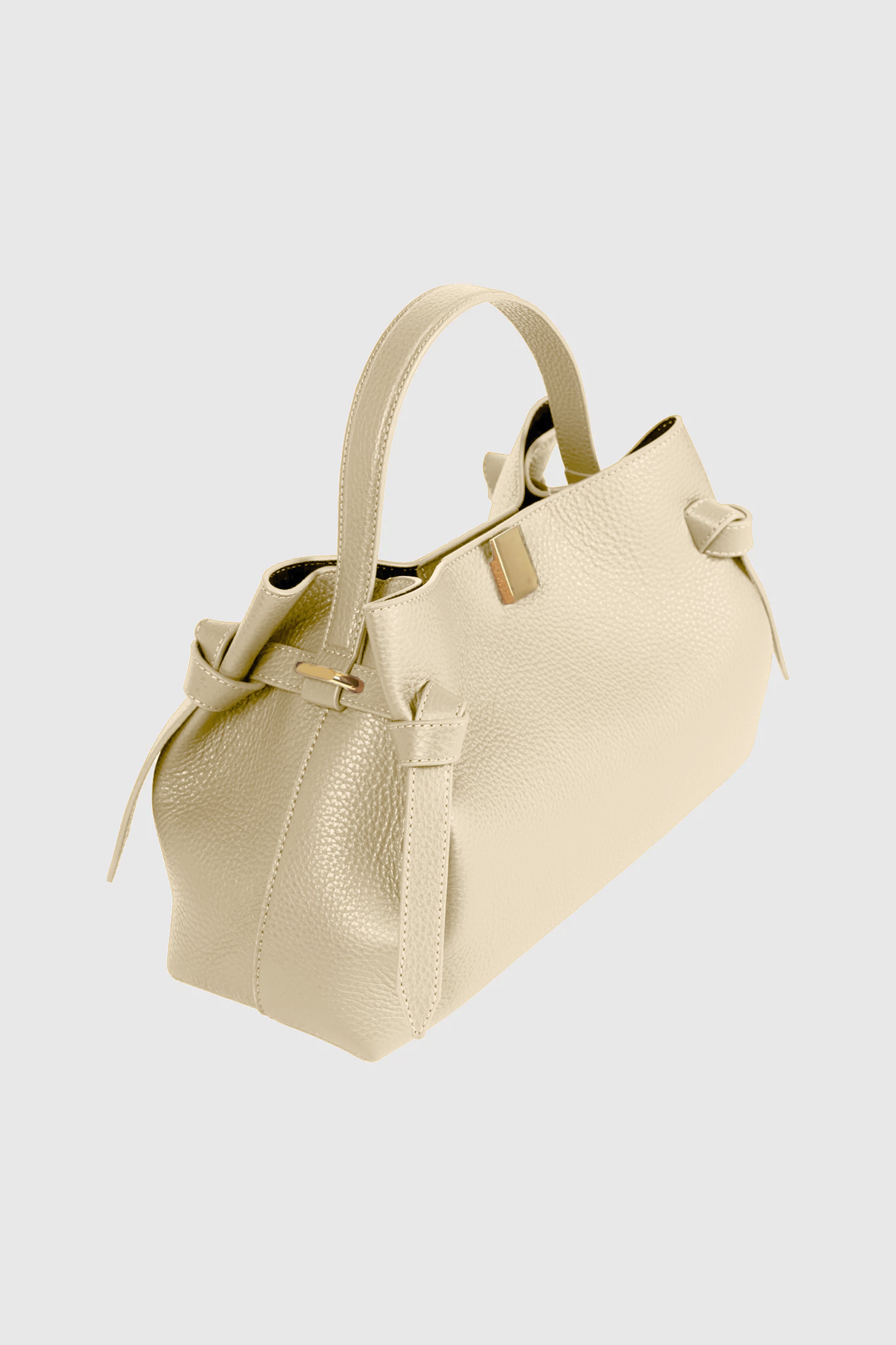 GYOZA - ANGORA PEBBLE GRAINED LEATHER