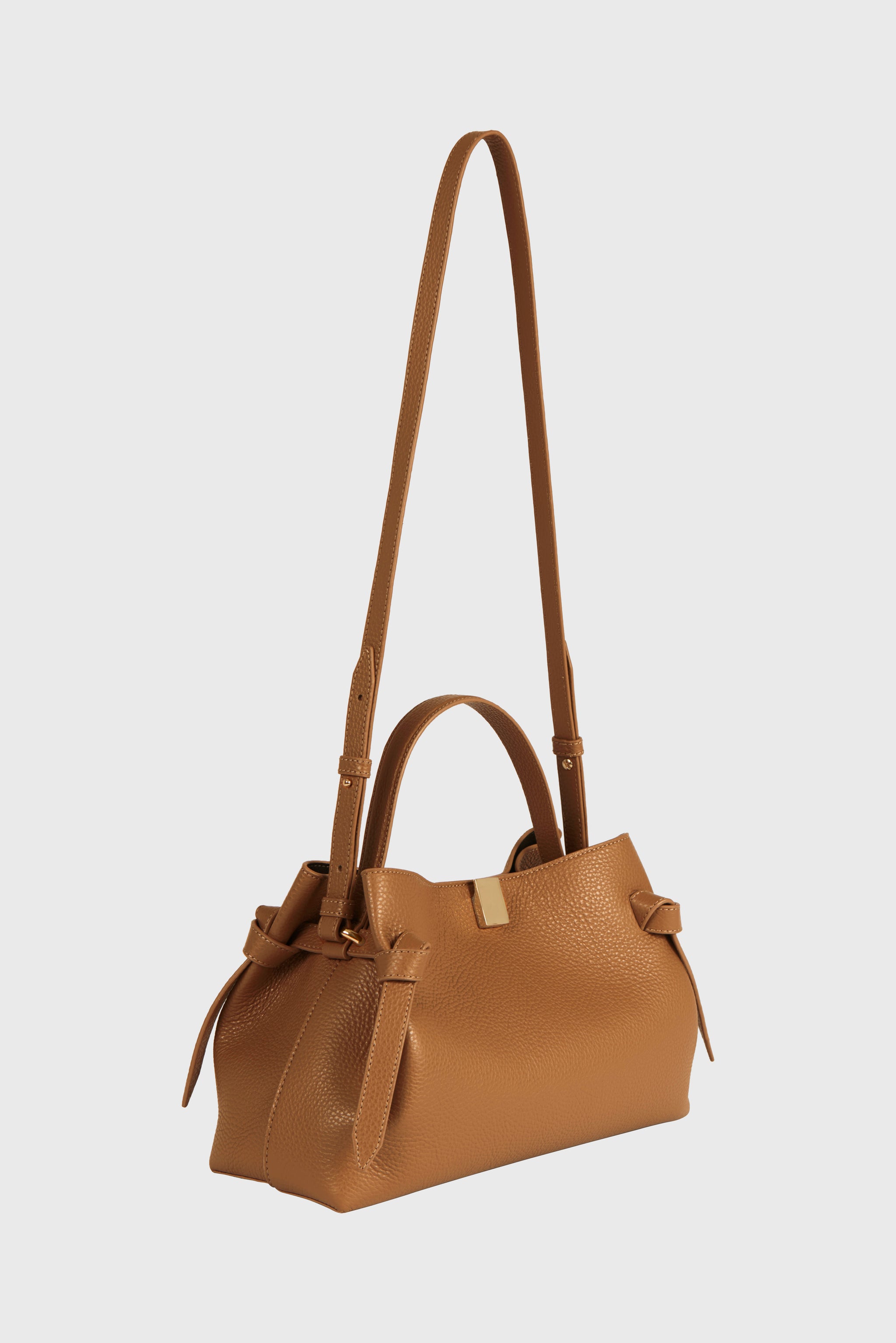 GYOZA CINNAMON PEBBLE GRAINED LEATHER Yuzefi gyoza-cinnamon-pebble-grained-leather-yuzefi