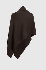 HOMA BUTTONED SCARF - CAVIAR